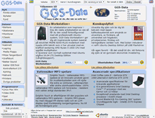 Tablet Screenshot of ggsdata.se